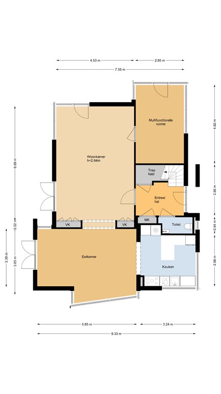 mediumsize floorplan